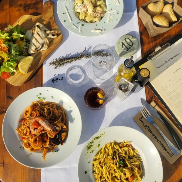 La carte - À La Bottarga - restaurant BASTIA - Poutargue Corse - Poutargue Bastia -  Bottarga Corse - Bottarga Bastia - restaurant sympa BASTIA